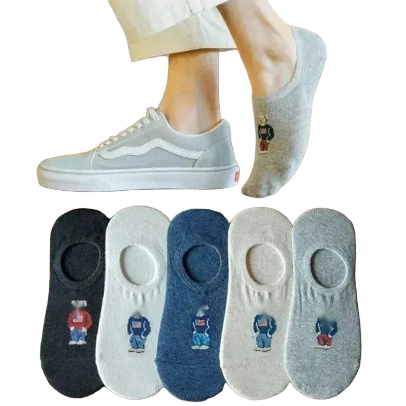 Bear Slippers for Men Non Slip Comfort — product view 1