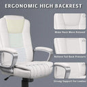 Office Desk Chair High Back Ergonomic White Computer
