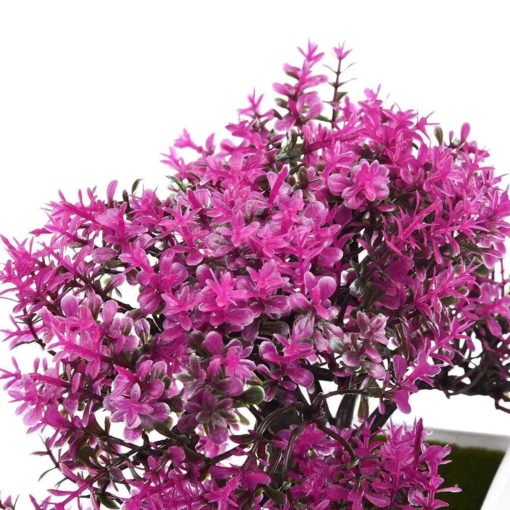 Artificial Bonsai Plant Lifelike Home Office Desk Decor