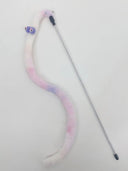 Feather Cat Teaser Wand: Interactive Caterpillar Toy for Cats