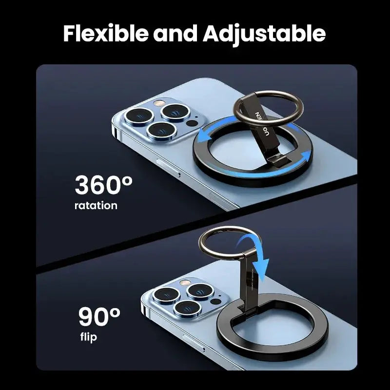 UGREEN Magnetic Phone Ring Holder MagSafe 360 Rotation Stand