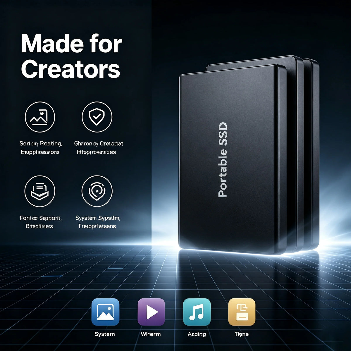 USB Desktop Solid State Storage