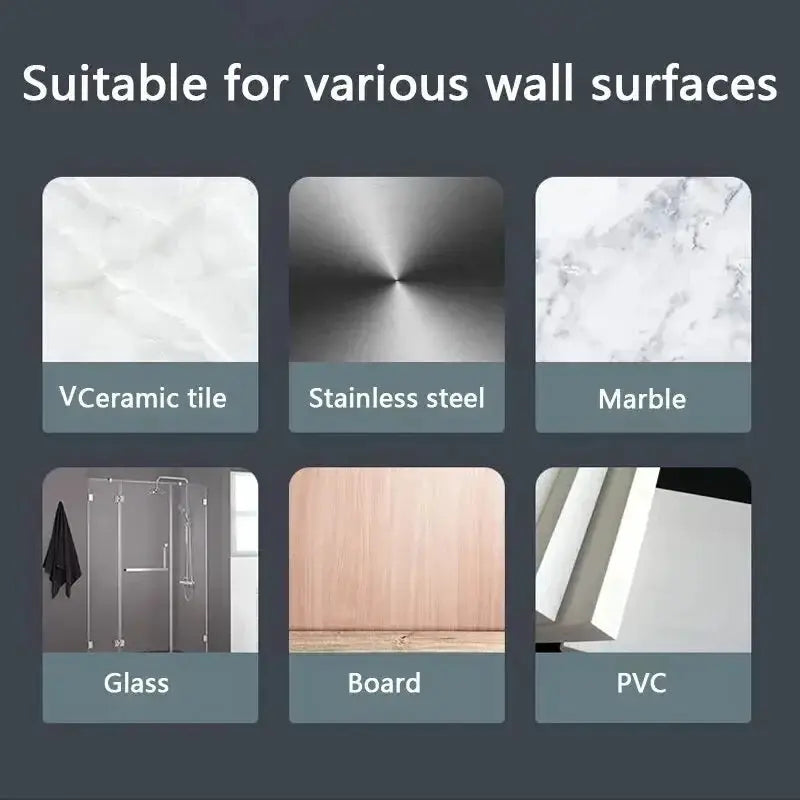 Multi Purpose Transparent Hooks Double Sided Adhesive