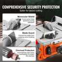 VEVOR Table Saw 10 Inch 8 Amp 25 Inch Rip Capacity Tool