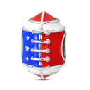 Sterling Silver Charm Beads Glowing