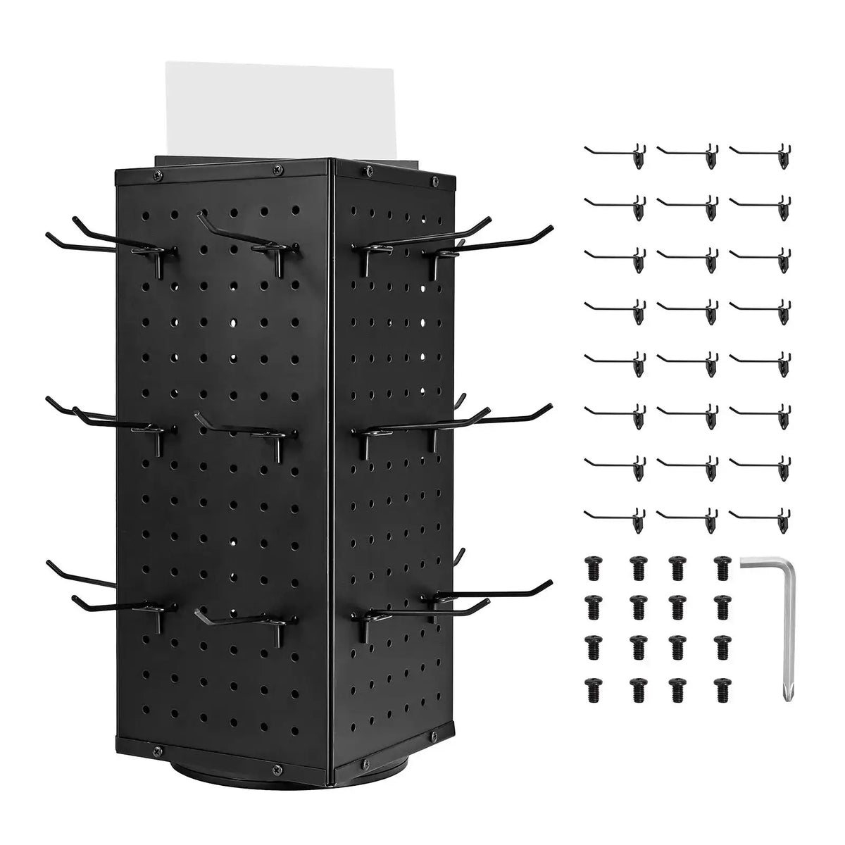 Metal Rotating Pegboard Display — product image 1