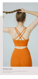 Breathable Sports Bra for Yoga Workouts