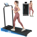 Under Desk Treadmill Walking Pad With Foldable Handrail SpaceSave