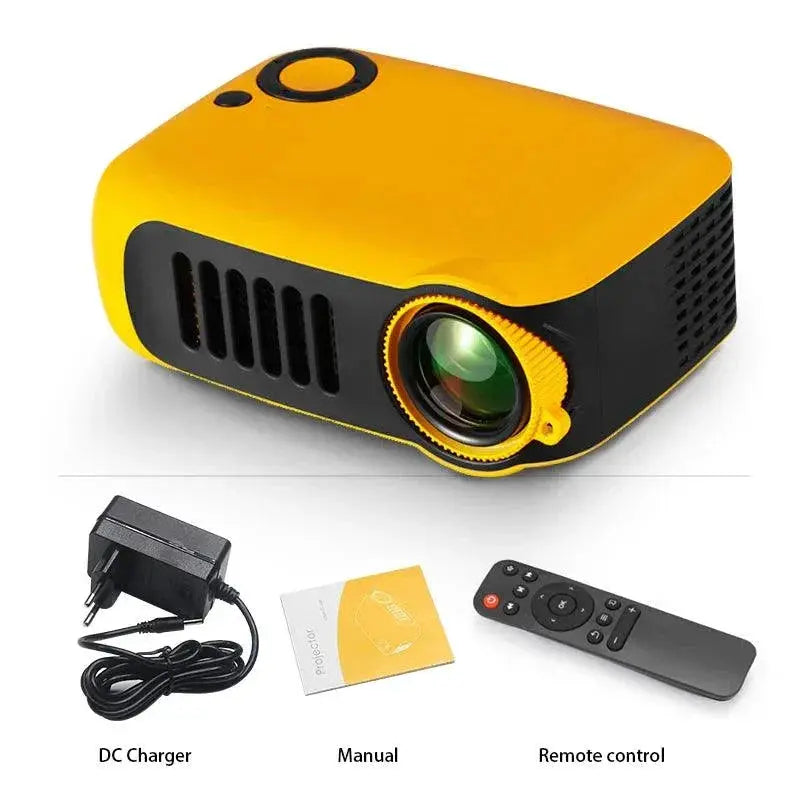 Portable LED Projector AUN A2000 1080P Home Theater Beamer