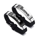 Couple Bracelets Set - Adjustable Stainless Steel