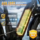 1000W Fat Tire Electric Bike For Adults