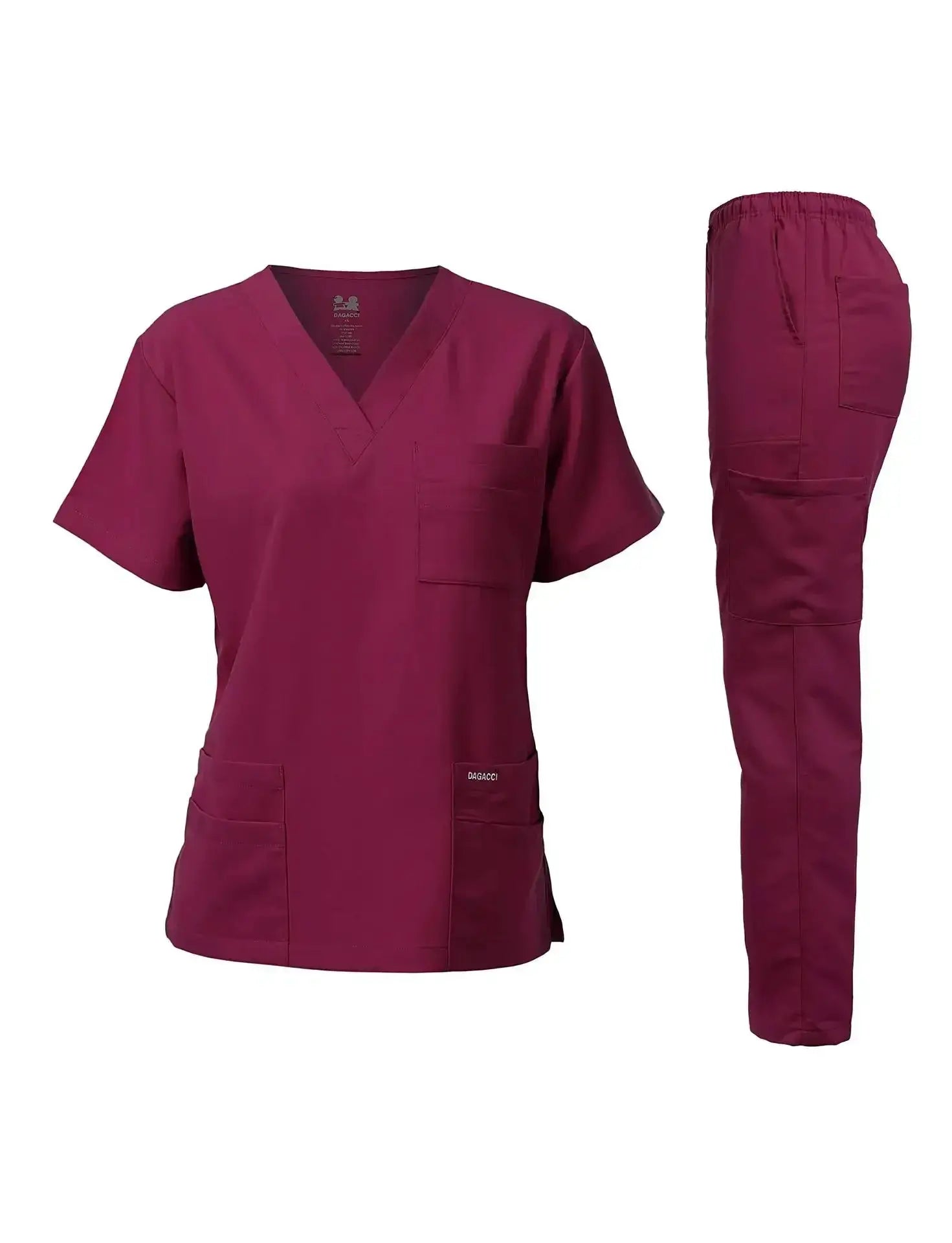 Beauty Salon Scrub Uniform Medical Nurse Blouses Suit