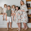 Enchanting Secret Garden Floral Dress & Romper Set Summer