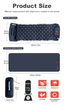 Outdoor Camping Sleeping Pad Inflatable Mattress
