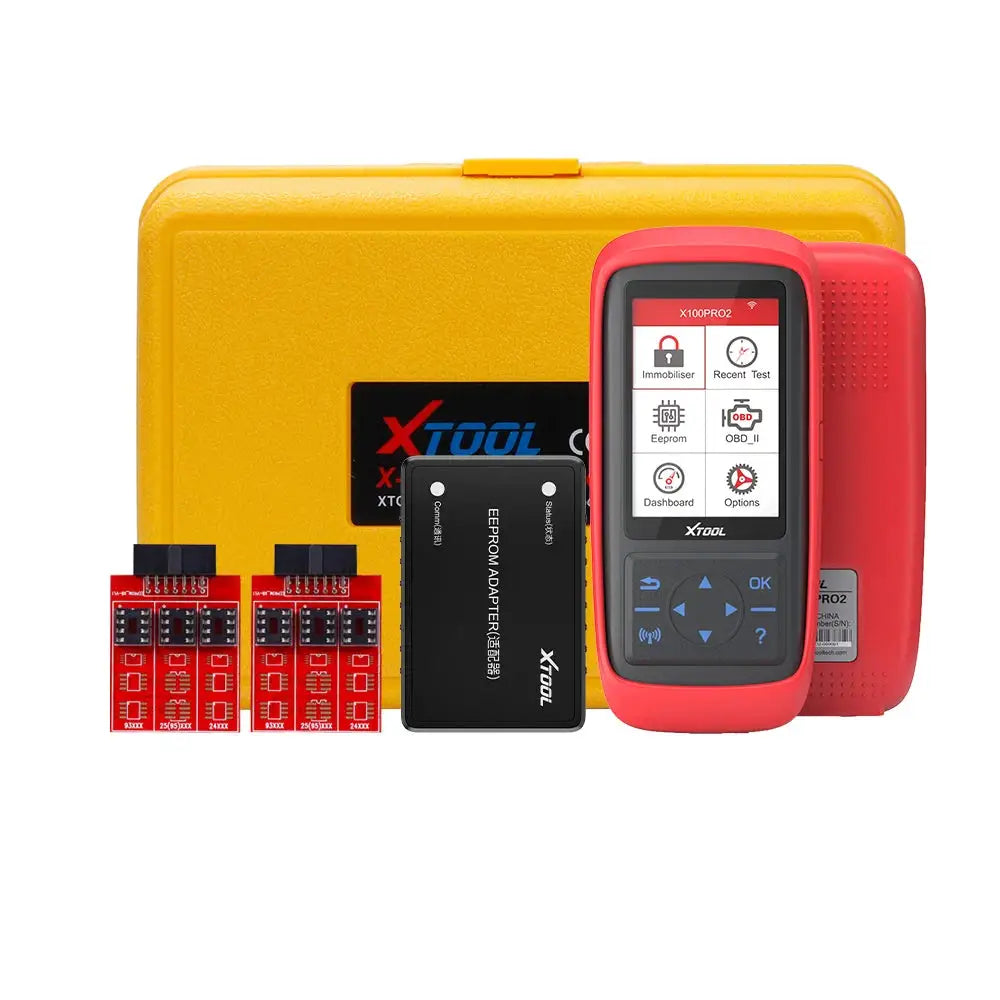 XTOOL X100 Pro2 OBD2 Car Diagnostic Tool Key Programming with EEPROM Adapter Code Reader Car Diagnostic Tools Lifetime Free Update