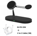 3 In 1 Charger Stand - Fast MagSafe Phone Charge