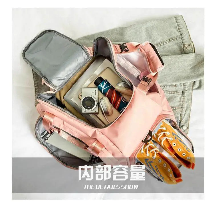 T90 Fitness Wet And Dry Travel Bag For Women Sports Training