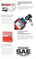 TPMS Sensor for Cars with Broad Coverage