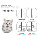 Secure Dog Cat Flap Door for Busy Homes