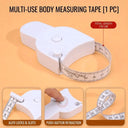 Body Measuring Tape, Retractable Fitness Tape Measure, Soft Ruler For Waist, Chest, Arm And Body Circumference Measurement