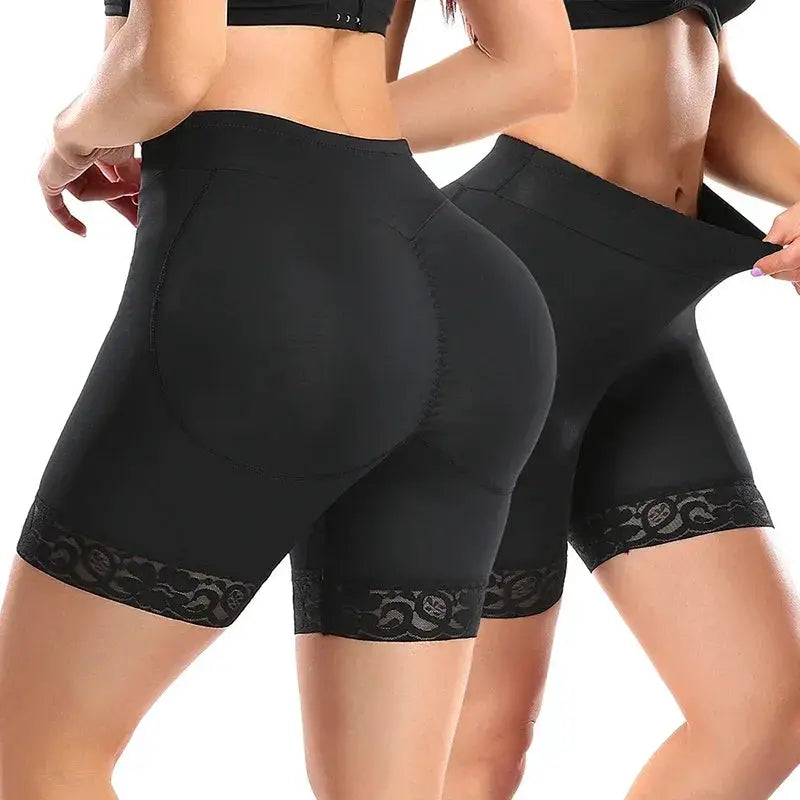 Butt Lifting Shapewear Shorts With Extra Large Pads
