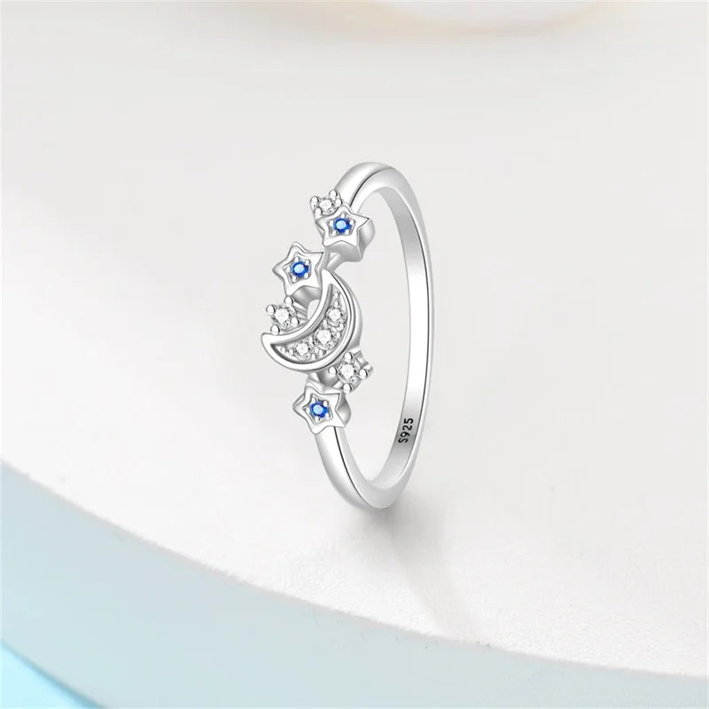 Authentic Sterling Silver Ring Romantic