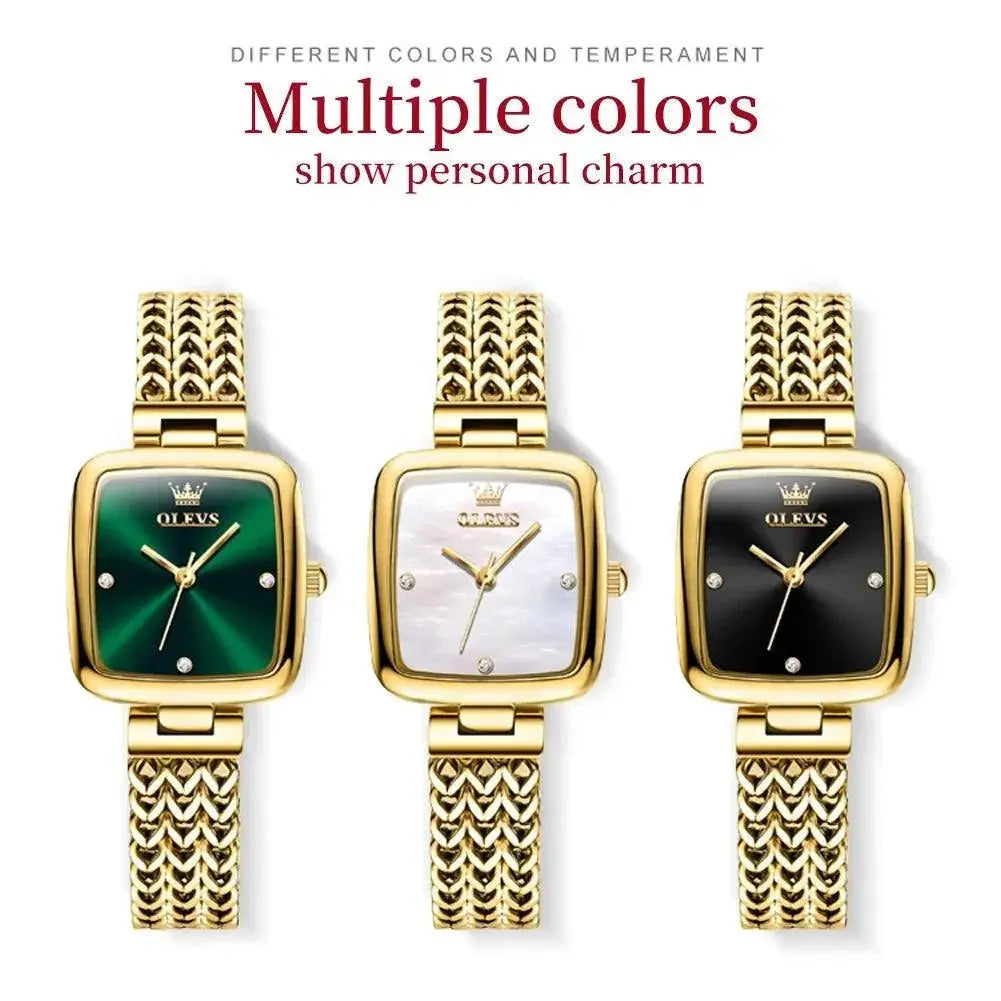 OLEVS Stainless Steel Quartz Watch For Women CE Certified