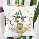 Personalized Animal Name Pillowcase Eco-Friendly Polyester Cover