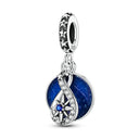 Sterling Silver Charm Beads Rose