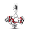 Red Color Series Charm Beads