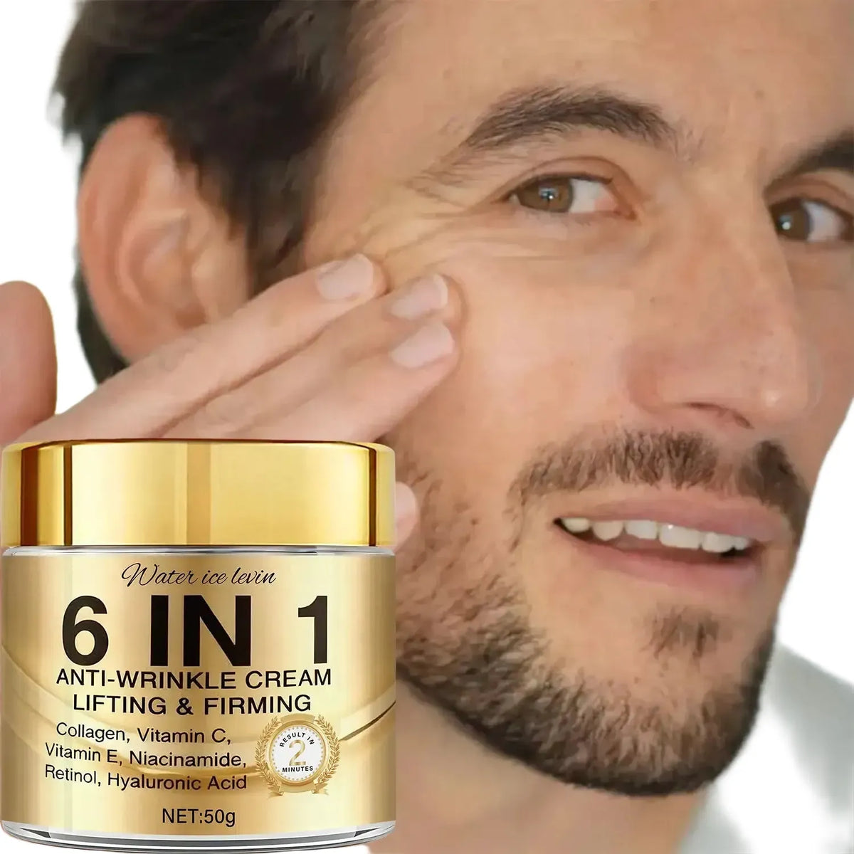In Anti Wrinkle Cream With Collagen Retinol Hyaluronic Acid — product view 1