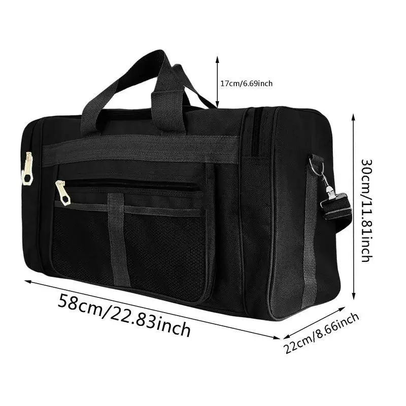 Unisex Nylon Travel Duffel Bag Large Capacity Holdall
