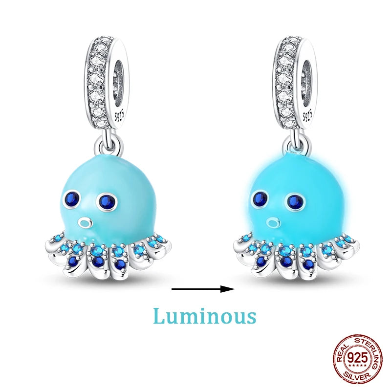 Sterling Silver Ocean Luminous Sea
