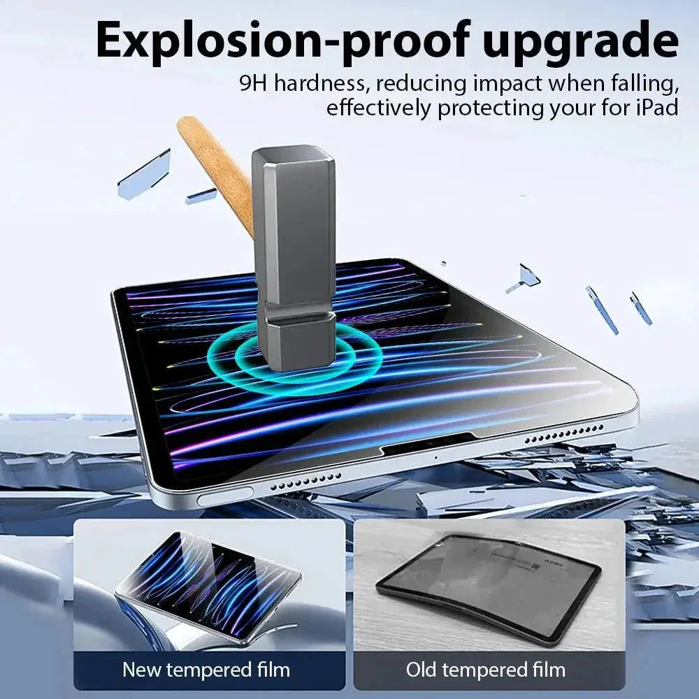 Tempered Glass Screen Protector For iPad Pro Scratch Shield