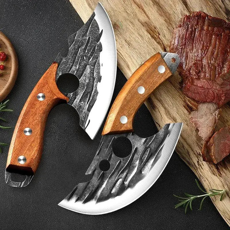 Handcrafted Stainless Steel Boning Knife With Wooden Handle - OurLum.com