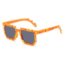 Trendy Mosaic Sunglasses for Kids and Adults UV Protection