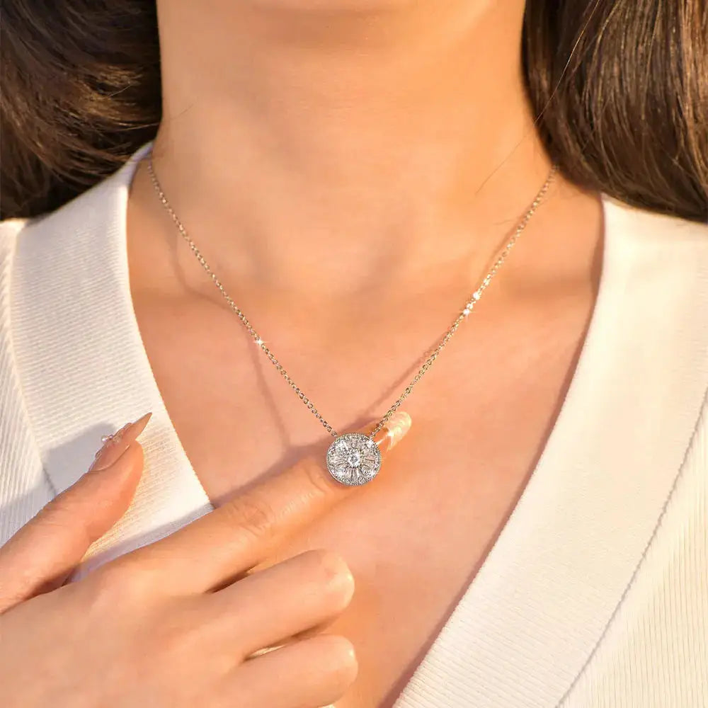 Premium Gold Filled Moissanite Necklace — product image 8