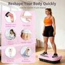 Portable Vibration Plate Exercise Machine Whole Body Workout