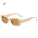 Retro 90's Rectangle Sunglasses with UV400 Protection Style