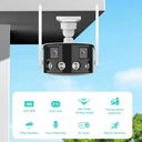 Smart Outdoor IP Camera for Homes Security With AI