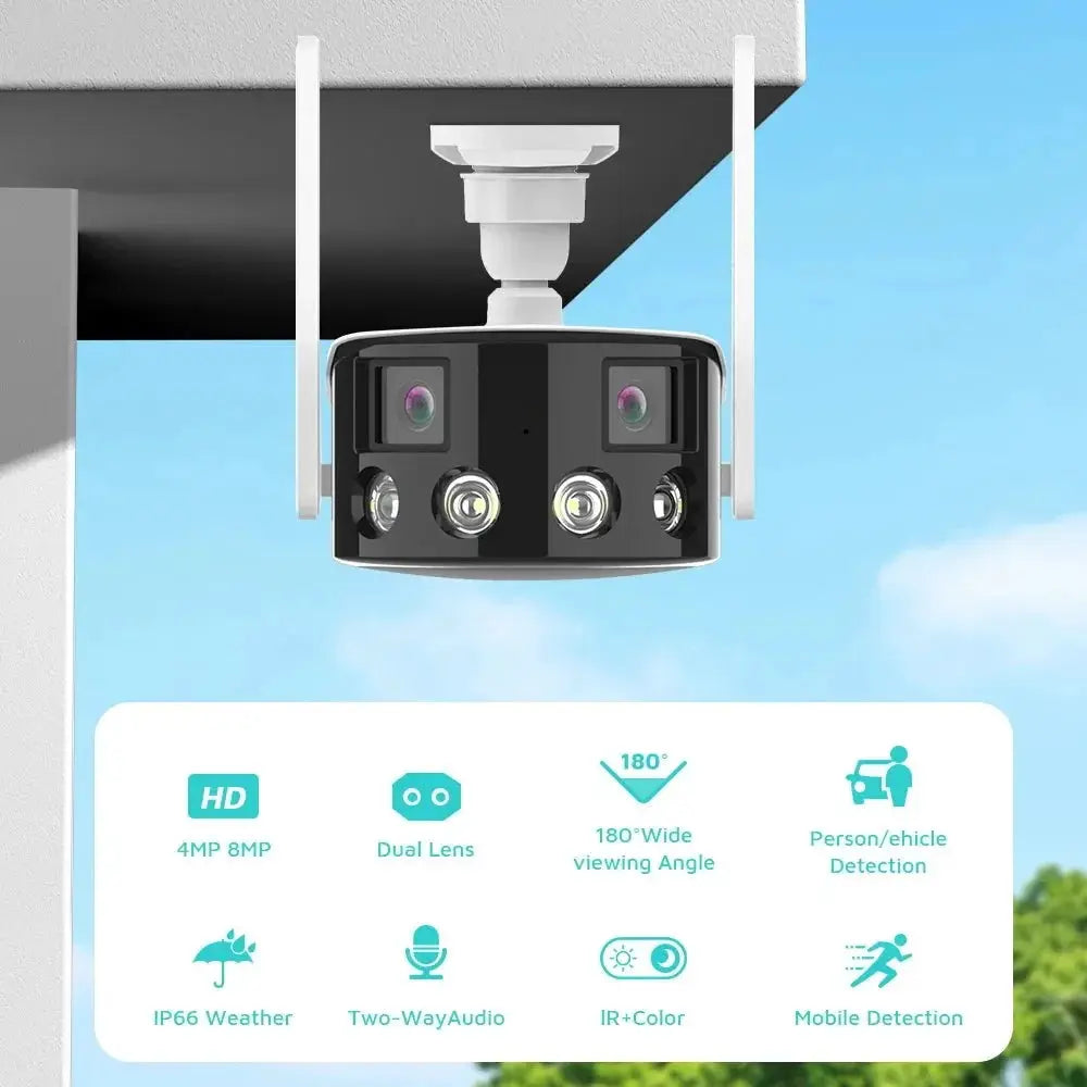 Smart Outdoor IP Camera for Homes Security With AI — product view 9