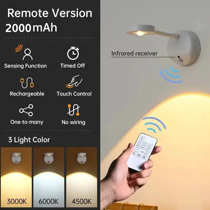 HPH Intelligent Human Sensor Wall Lamp Wireless Wall Light — product view 13