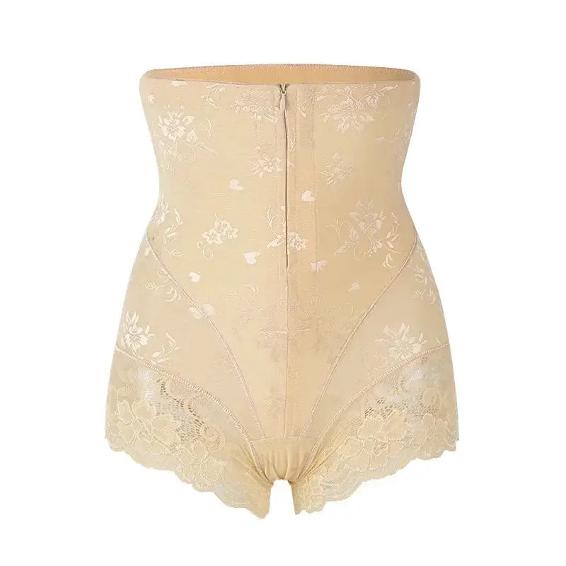 Luxe High Waist Lace Shaper Panties Postpartum Support