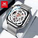 Opk 8173 Watch - Luminous Waterproof Steel Mesh