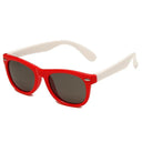 Trendy UV400 Kids Sunglasses for Boys and Girls Durable Silicone Goggles
