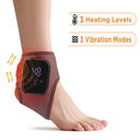 Cordless Heating Ankle Wrist Brace Vibration Massager Electric Hot Compress Massage Ankle Guard Wristband Hand Foot Protector