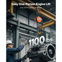 Manual Chain Hoist Garage