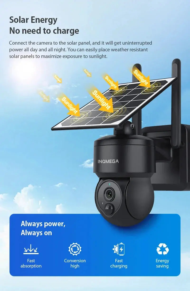 Remote Monitoring Solar Camera Outdoors — product view 9