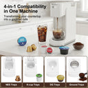 Single-Serve Coffee Maker, in Hot and Iced Coffee Machine