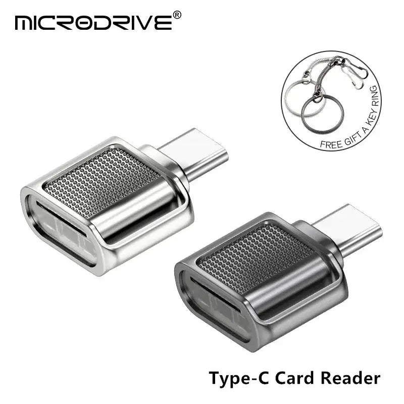 Type C To Micro-SD TF Adapter OTG Smart Memory Card Reader For Samsung Huawei Xiaomi High Speed Mini TYPE-C Card Reader